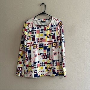 ModCloth Motif Appreciation Crew Neck Sweatshirt